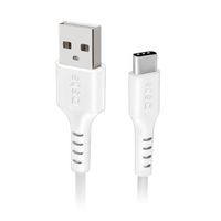 Kabel przewód USB-A - USB-C 1.5m - biały