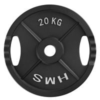 Talerz Olimpijski Żeliwny TOD HMS 20 kg Obciążenie 51 mm Grip Plate