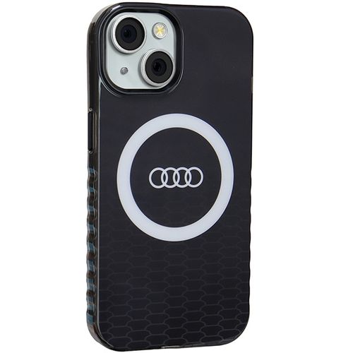 Etui Audi do iPhone 15, iPhone 14, iPhone 13, Czarny, MagSafe na Arena.pl