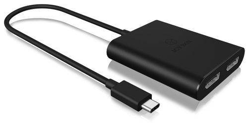 IcyBox IB-SPL1027-C Type-C na dual DP na Arena.pl