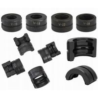 ZESTAW MATRYC TYP V DLA RUR PEX 15-28 MM DO ZACISKANIA TH