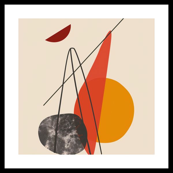 Plakat 30x30cm Harmonijna Forma zdjęcie 3