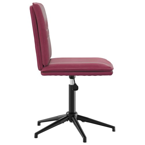 Krzesło stołowe, czerwień winna, obite aksamitem na Arena.pl