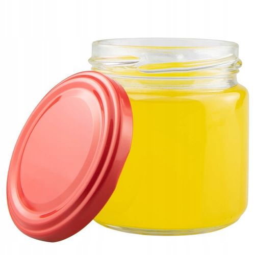Słoik 200ML + WIECZKO FI66 DŻEM PRZETWORY PASZTET KONFITURA DESERY na Arena.pl