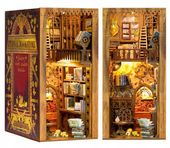 Miniaturowy domek DIY Book Nook Klimatyczna księgarnia CuteBee Książka