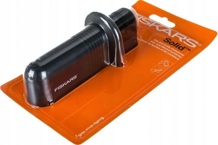 FISKARS SOLID MOCNA OSTRZAŁKA DO NOŻY NOŻA I SIEKIER 1026797 SOLIDNA CZARNA zdjęcie 1