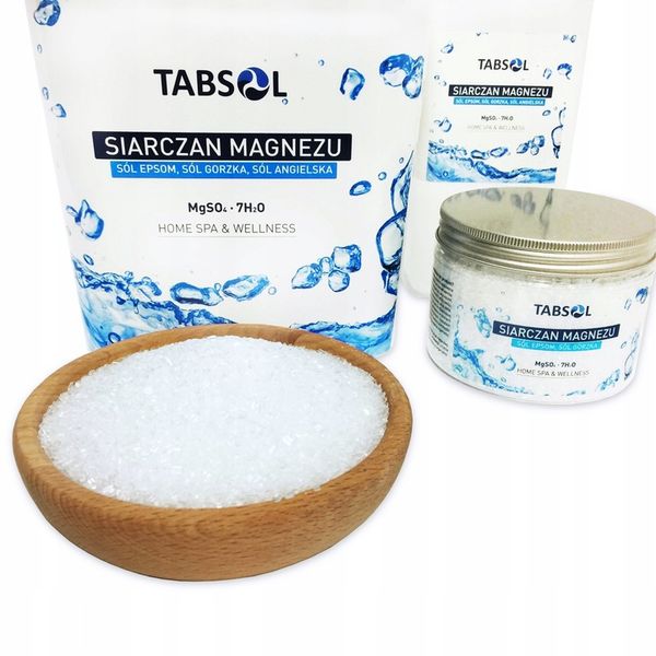 SIARCZAN MAGNEZU SÓL EPSOM ANGIELSKA GORZKA 10KG NIEMCY zdjęcie 9