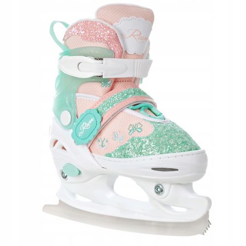 Rolki Łyżwy Wrotki 4w1 Regulowane RAVEN Mireia 27-30 Kółka LED na Arena.pl