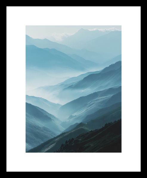 Plakat 15x20cm Między Chmurami zdjęcie 3