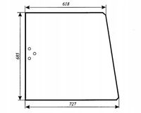 szyba boczna Renault 461S, 521S, 551-4S, 551S, 681-4S, 681S, 751S, 751-4S