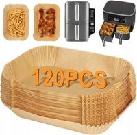 Wkład Papierowy do Pieczenia Frytkownica Ninja Airfryer Prostokątna 120 szt