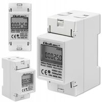 Licznik jednofazowy energii prądu 230V 2P 5(60)A miernik zużycia energii