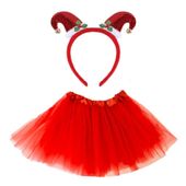 Akcesoria do przebrania ze spódniczką Mikołajka