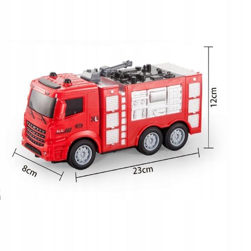 STRAŻ POŻARNA WÓZ POJAZD STRAŻACKI ZDALNIE STEROWANY MAŁY STRAŻAK DŹWIĘK na Arena.pl
