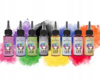 ZESTAW BARWNIKÓW w płynie do zabaw kreatywnych, slime, kosmetyków 8x50 ml