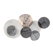 Dekoracja ścienna wielokolorowa RHODIUM