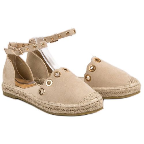 Beżowe Espadryle r.37 na Arena.pl