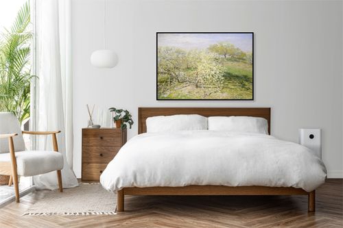 Plakat 100x70cm Spring, Monet Vintage do Salonu na Arena.pl