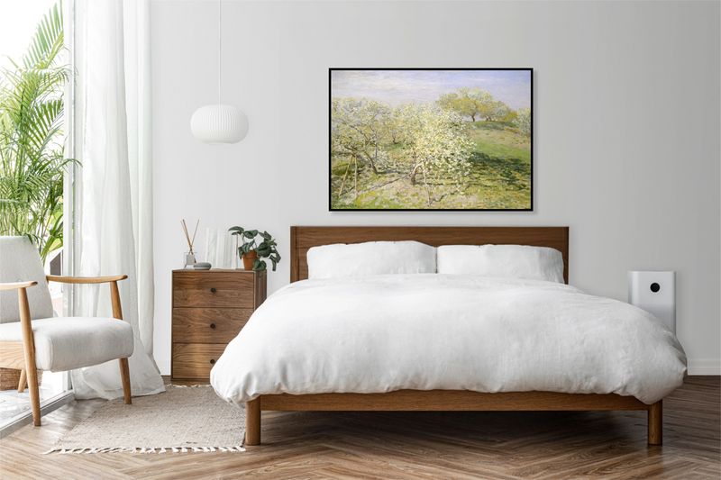 Plakat 100x70cm Spring, Monet Vintage do Salonu zdjęcie 5