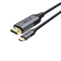 tech-protect ultraboost cable type-c to hdmi 2.0 4k 60hz 180cm black