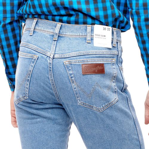 WRANGLER TEXAS SLIM BLUE HONOR W12SM511Q 32/32 na Arena.pl