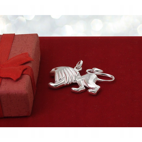 SREBRNY WISIOREK ZNAK ZODIAKU LEW SREBRO 925 na Arena.pl