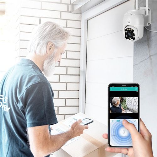 KAMERA ZEWNĘTRZNA IP WiFi OBROTOWA 8 MPX 8 MP 4K IP66 ZOOM 5X DETEKCJA na Arena.pl