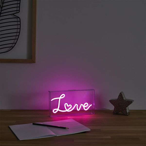 Lampa LED Love akrylowa zdjęcie 4