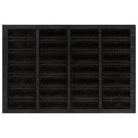 Wycieraczka, prostokątna, 40x60 cm, guma i włókno kokosowe