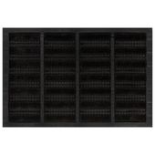 Wycieraczka, prostokątna, 40x60 cm, guma i włókno kokosowe