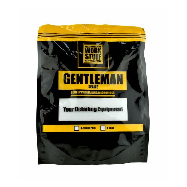 WORK STUFF Gentleman Basic Grey 5-Pack - zestaw mikrofibr zdjęcie 2