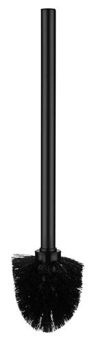 Szczotka WC z ceramicznym pojemnikiem czarna mat industrialny loftowy styl na Arena.pl