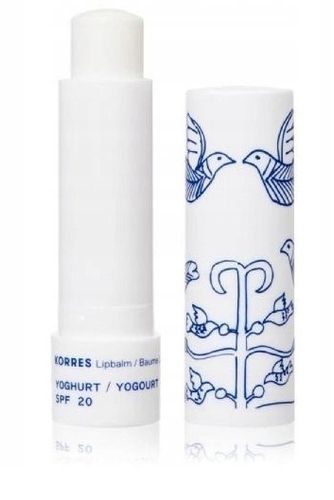 Balsam do ust z kolorem SPF20 Korres Lip Balm Yoghurt 4.5g na Arena.pl