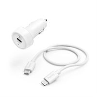 Ładowarka samochodowa HAMA Lightning 20W Biały