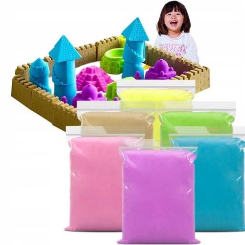 PIASEK KINETYCZNY 3kg FOREMKI + BASEN PIASKOWNICA na Arena.pl