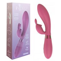 wibrator do pochwy, punktu g z masażerem łechtaczki mocny. theona