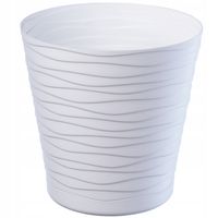 DONICZKA OSŁONKA NA KWIATY PODSTAWKA BIAŁA 25cm