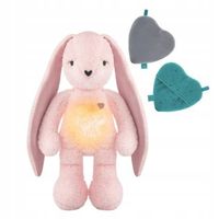 SZUMIŚ SZUMIĄCY MIŚ KRÓLIK MECHANIZM 5W1 LAMPKA SZUMISIE + ETUI RÓŻOWY