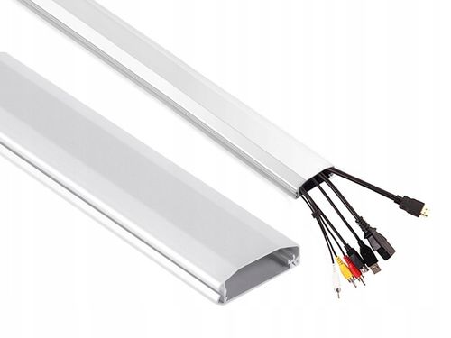 Aluminiowa listwa maskująca Maclean MC-693 W, 750mm, łatwy montaż na Arena.pl