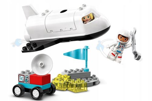 KLOCKI LEGO DUPLO LOT PROMEM RAKIETĄ W KOSMOS PREZENT DLA 2,3,4,5 LATKA na Arena.pl