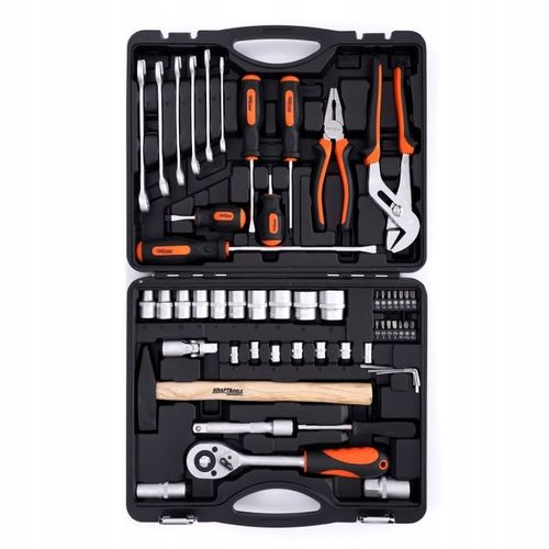 ZESTAW NARZĘDZI KLUCZY BITÓW CR-V WALIZKA 56 EL na Arena.pl