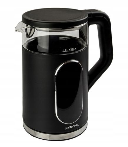 CZAJNIK ELEKTRYCZNY REGULACJA TEMPERATURY DIGITAL CZARNY 1,7L 2200W na Arena.pl