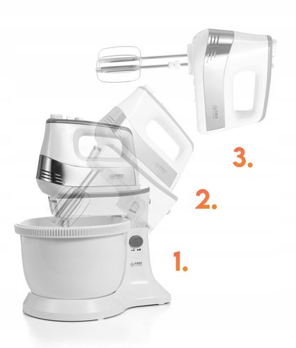 MIKSER KUCHENNY Z MISĄ OBROTOWĄ RĘCZNY FIRST AUSTRIA 500W na Arena.pl