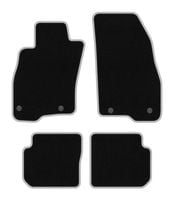 Dywaniki welurowe CARLUX-SILVER do Fiat Punto 12 hatchback, czarne