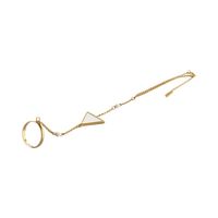 Bransoletka z agatami, z obrączką na palec by Klaudia Nieścior