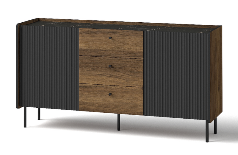 Nowoczesna Komoda 2D3SZ 150 cm PRESTIM DL zdjęcie 1