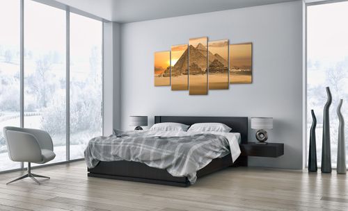 Obraz Na Płótnie - Egipt Piramida  - 160X85 Cm - Ea160X85-2196 na Arena.pl