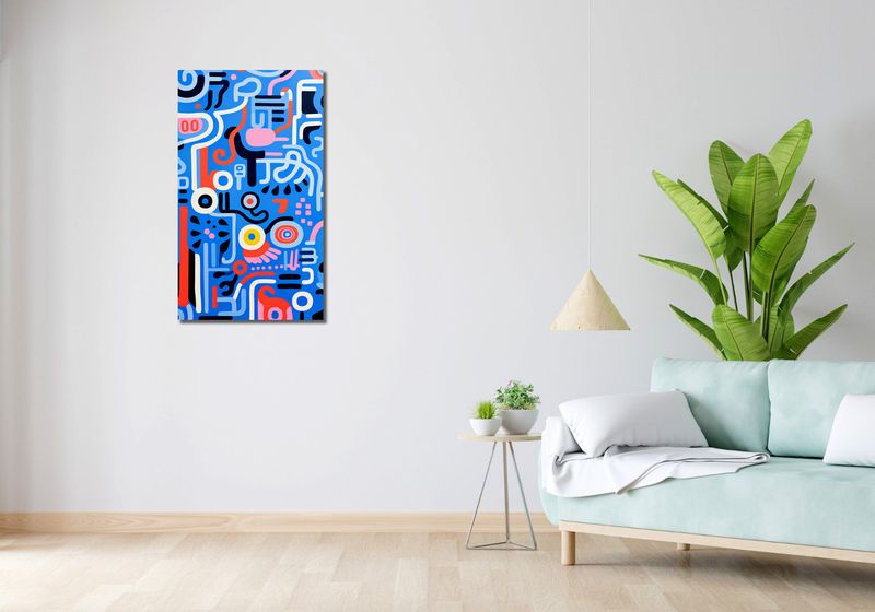 Obraz 50x90cm Rytmiczne Echo zdjęcie 2