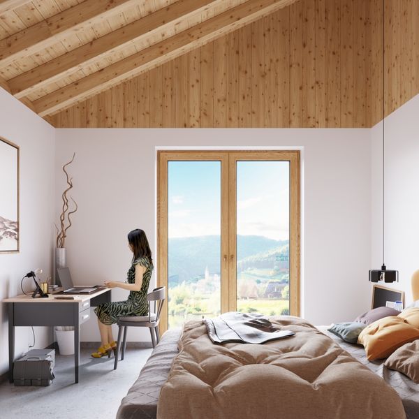 Lampa wisząca TULIP czarny zdjęcie 6