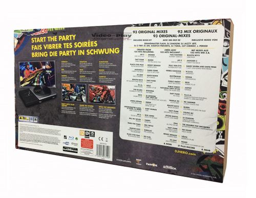 Nowy Mikser DJ HERO + Gra PS3 na Arena.pl